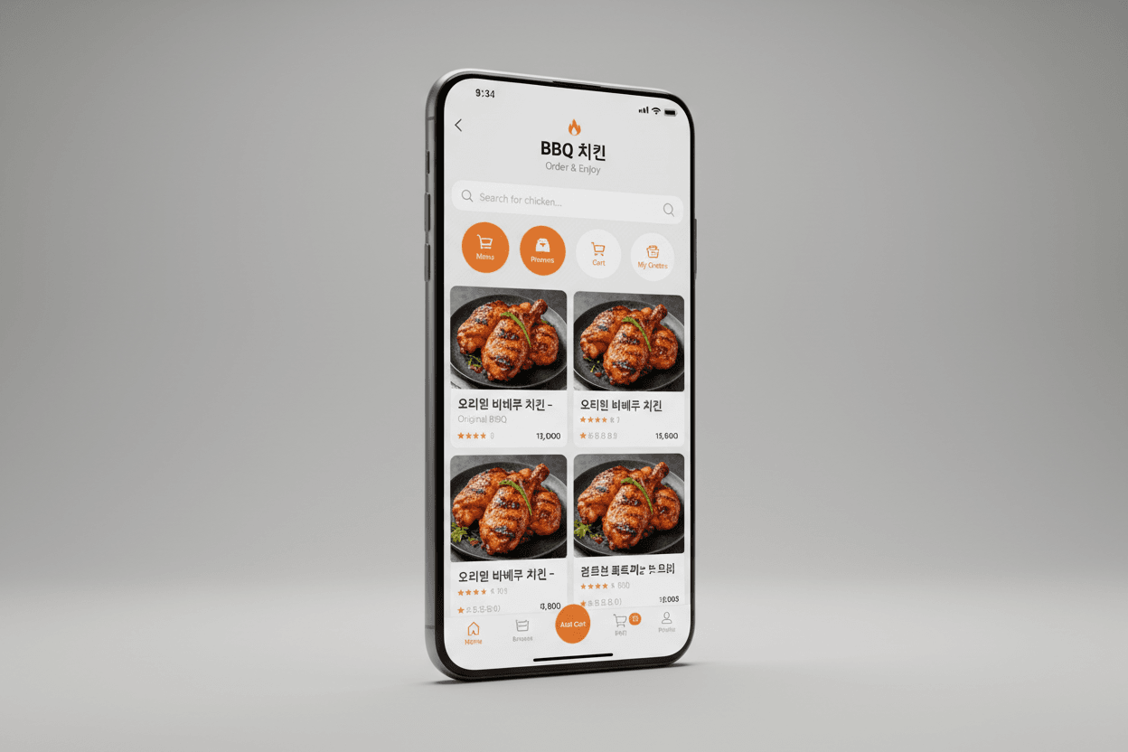 BBQ 치킨 구축 사례